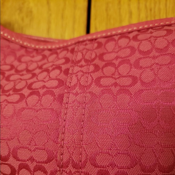 Coach Fuchsia Purse - Picture 2 of 3